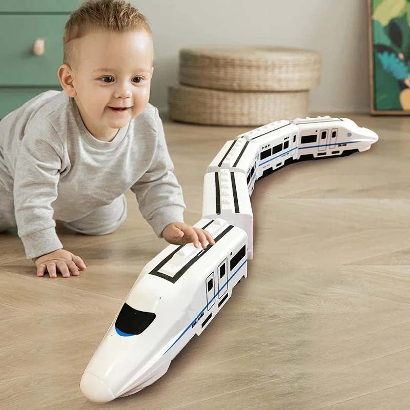 Kletshuts™ TrainToy: Interactief Kinderen Slim Ketting Trein Speelgoed Set