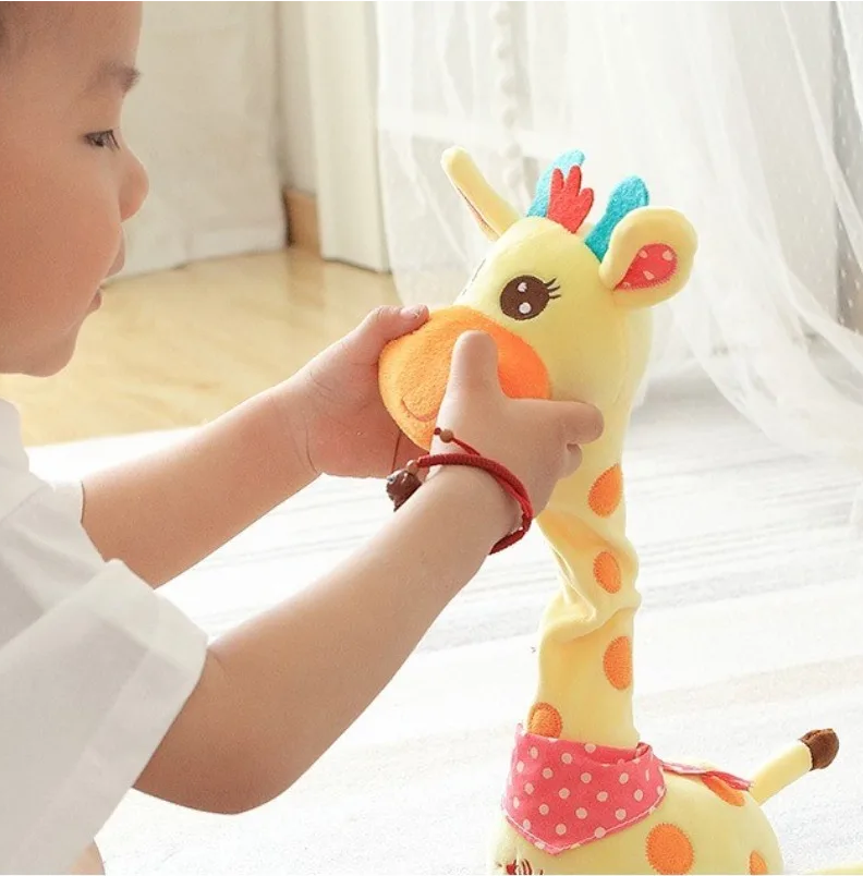 Kletshuts™ DancingGiraffe: Interactief Muziek Spelen En Dansen Giraffe Kinderen Speelgoed