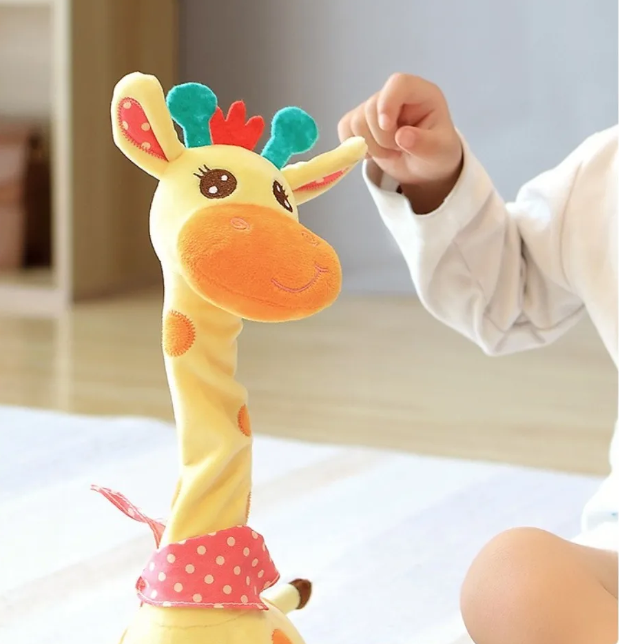 Kletshuts™ DancingGiraffe: Interactief Muziek Spelen En Dansen Giraffe Kinderen Speelgoed