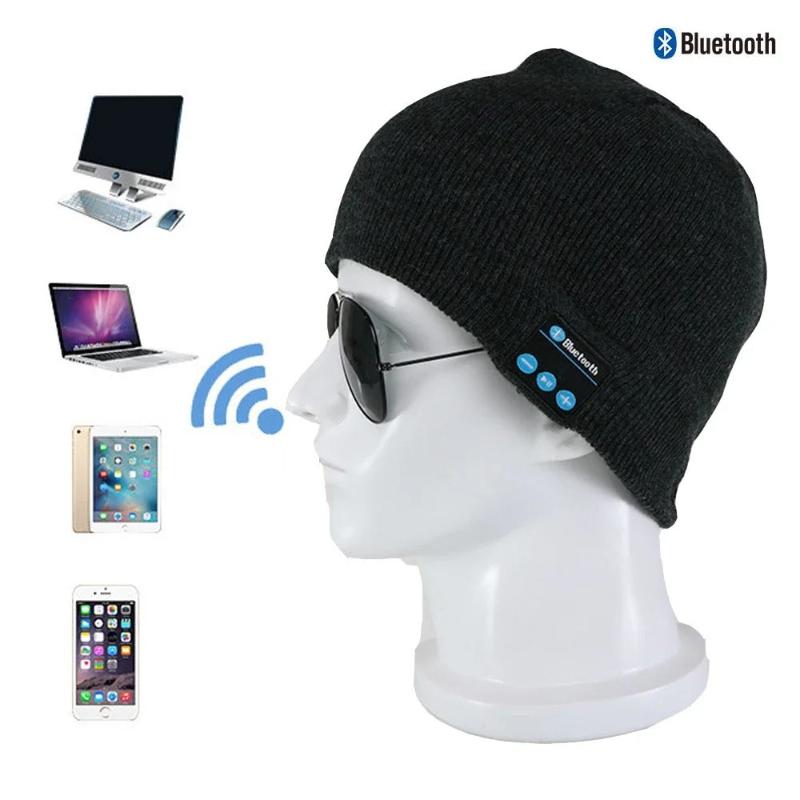 Icone™ MultiBeanie: Multifunctioneel LED- Licht En Bluetooth Warme Muts