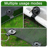 GlideHold® ShadeClips: Buiten Tent En Stof Schaduw Duurzame Klemmen