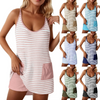 Icone™ DressShorts: Casual Mini Mouwloze Jurk Met Ingebouwde Korte Broek