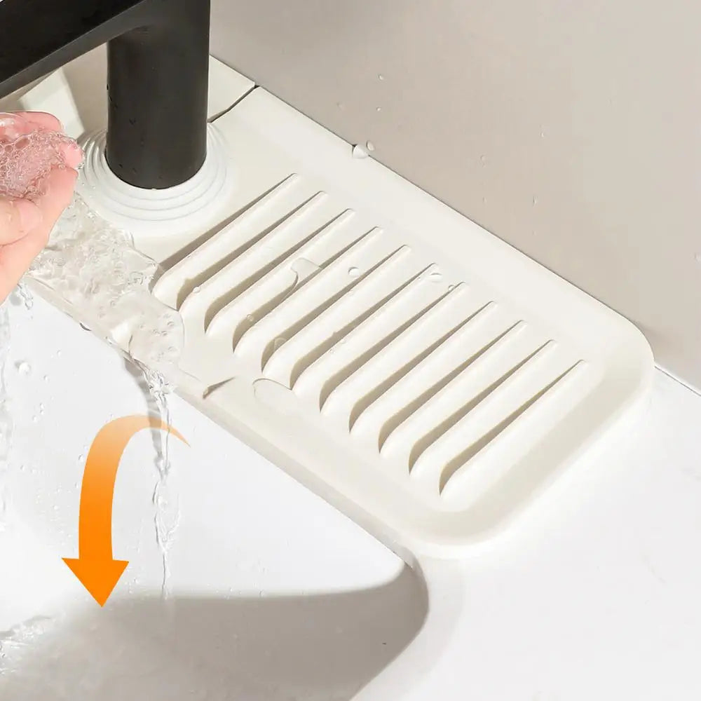 Globetrek° SplashGuard: Keuken Spoelbak Silicone Water Schild