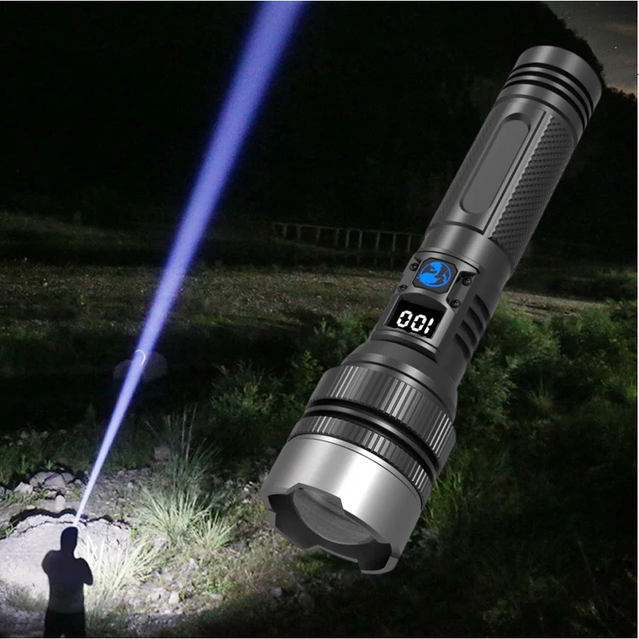 Ledsen™ AdjustableFlashlight: Ultraheldere Oplaadbare Zaklamp Met Verstelbare Bundel