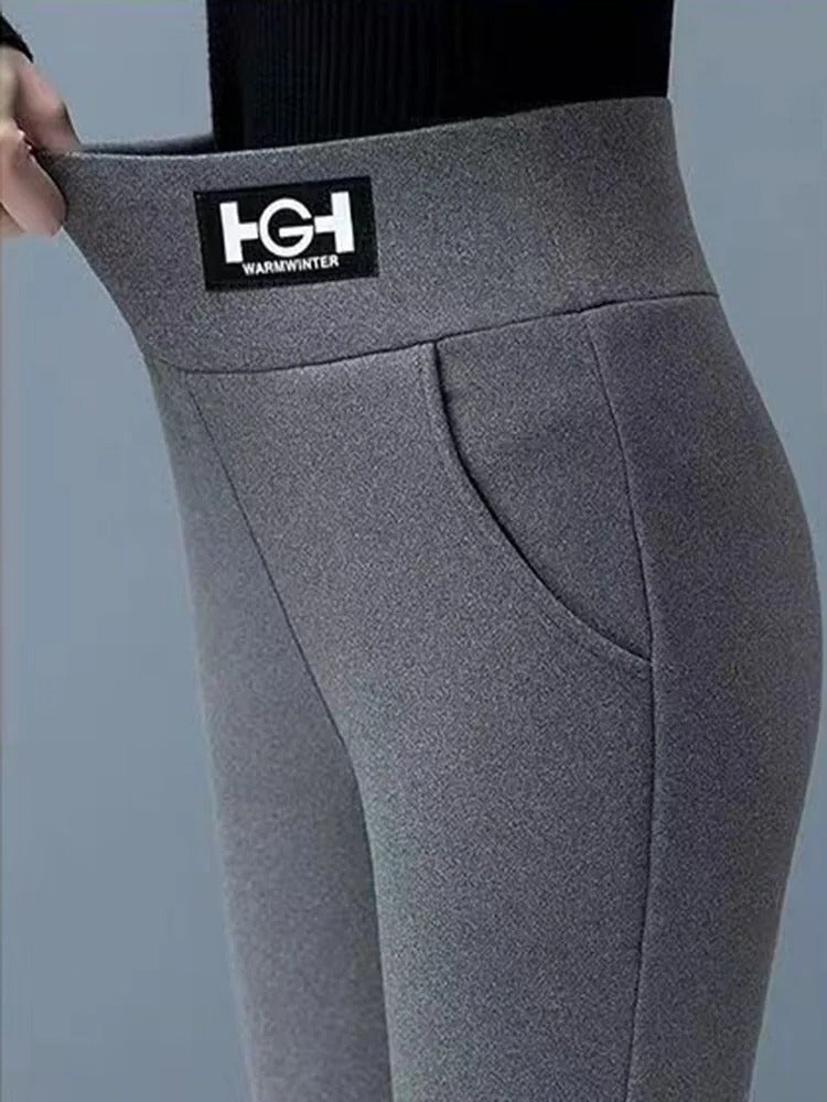 Icone™ PocketLeggings: Hoge Taille Winter Zak Legging