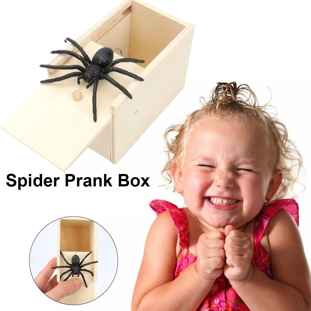 SpiderBox - Spin Schrikken Prank Doos