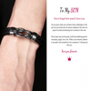 Jewelance™ InfinityBracelet: Oneindige Knoop Armband met Toewijding Kaart