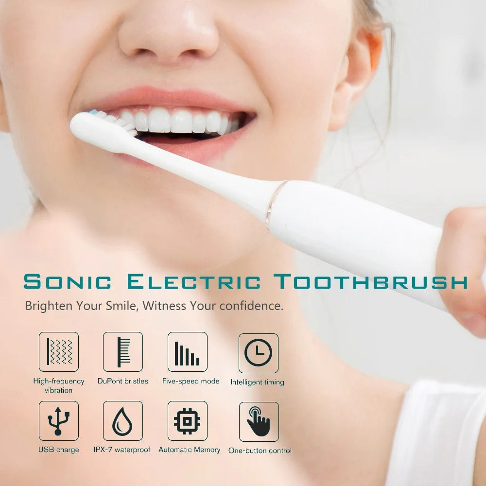 SonicToothBrush - Elektrische Sonische Tandenborstel Voor Volwassenen