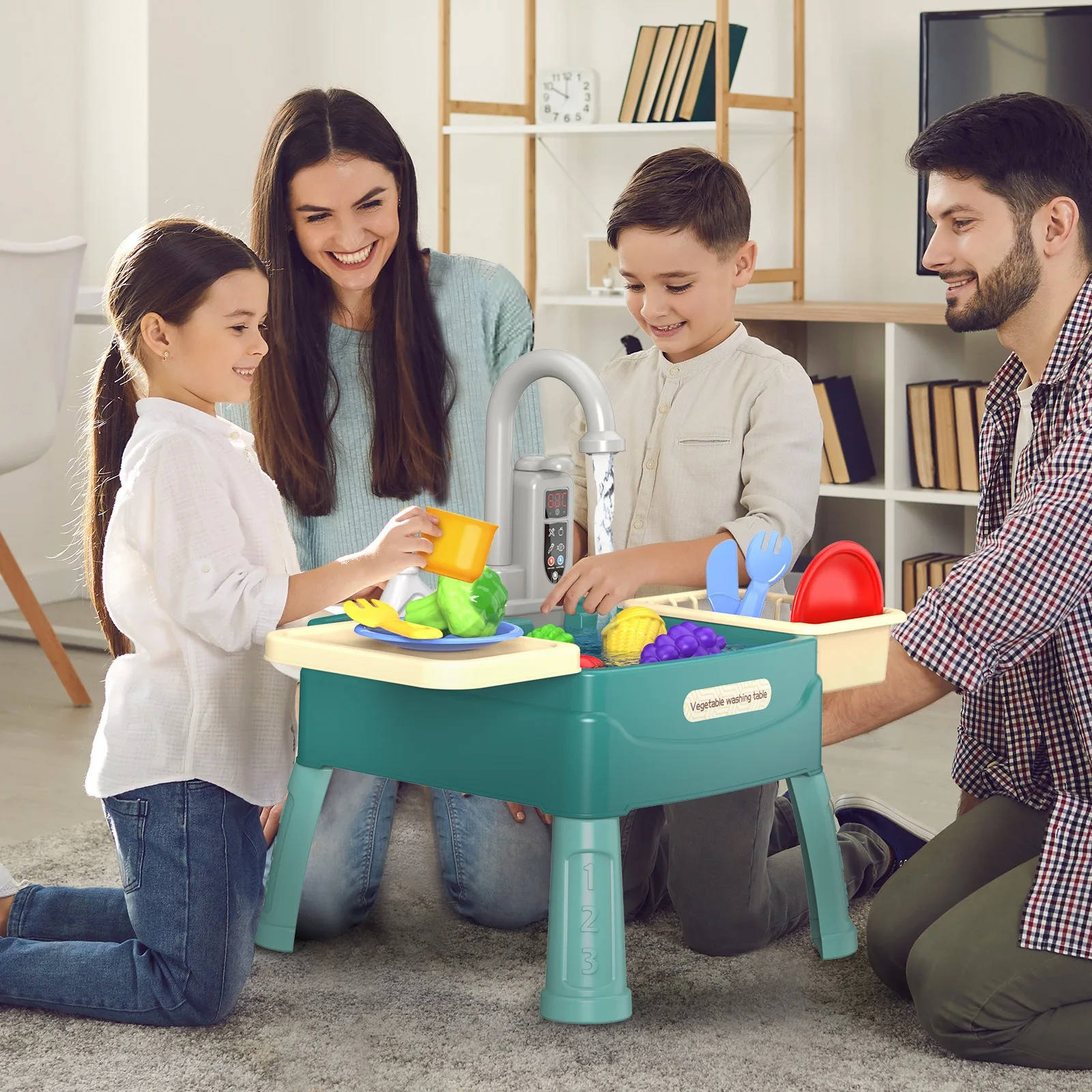 Kletshuts™ KitchenToy: Interactief Kinderen Keuken Spelen Speelgoed Set