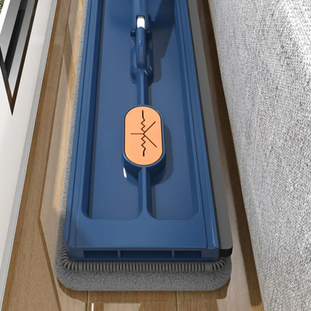 Cleaner Pro° RotatingMop: Sterk  Handvat  Eenvoudig Reinigen 360° Draaibare Vlakke Dweil