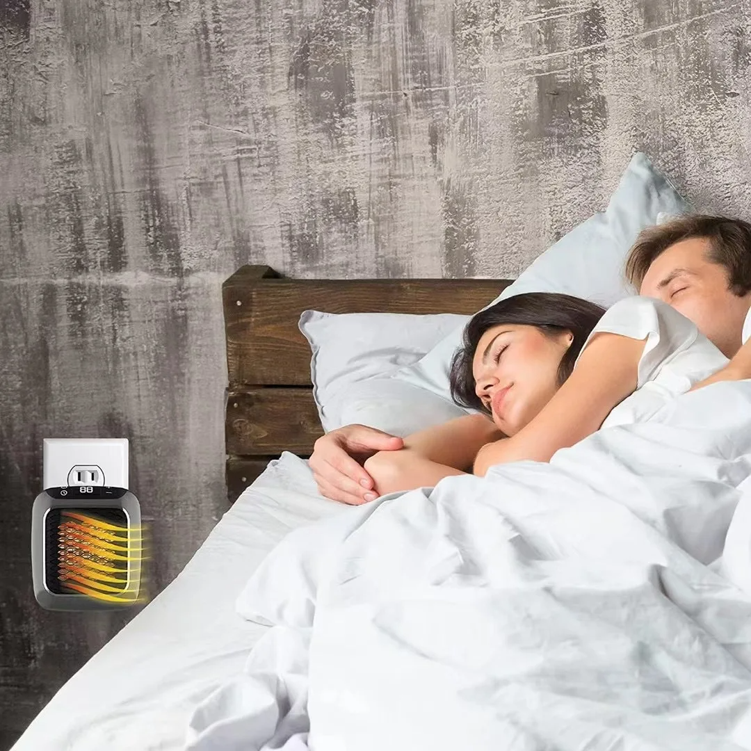 Globetrek° PortableHeater: Draagbaar Energie Efficiënt Plug-in Wand Gemonteerd Verwarming