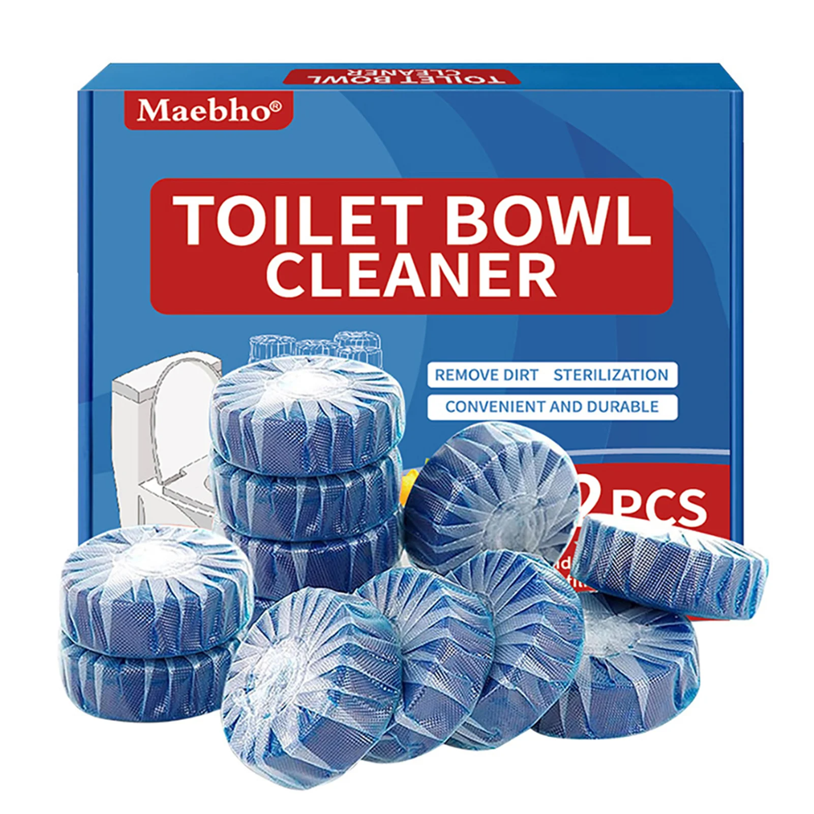 Cleaner Pro° ToiletTablets: Automatische Drop-In Toiletreiniger Tabletten