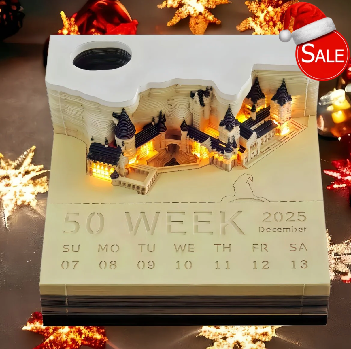 CastleMemo - 3D Kasteel Memo Notitie Kalender