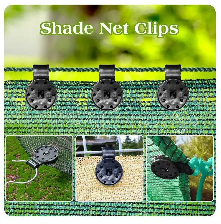 GlideHold® ShadeClips: Buiten Tent En Stof Schaduw Duurzame Klemmen