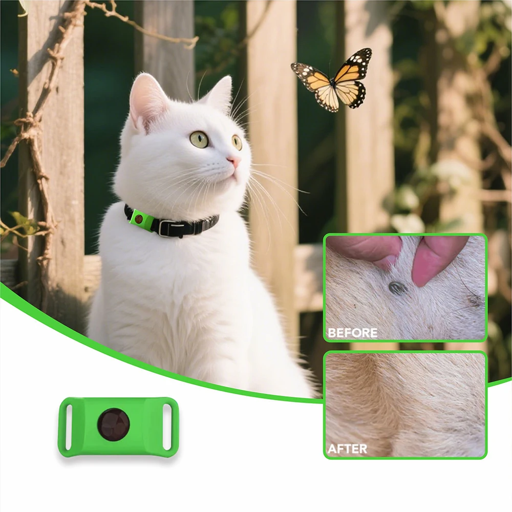 DogCatFri™ Anti-FleaPendant 1+1 GRATIS: Anti-Teken Anti-Vlooien Hanger Bescherming