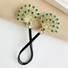 Rose® HairTie 1+1 GRATIS: Stijlvolle Haartie Elegante Vintage Kristallen Paardenstaart Draai-Houder