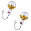 Ledsen™ DiscoBall 1+1 GRATIS: Kleurrijke LED Roterende Disco Lichte Bal