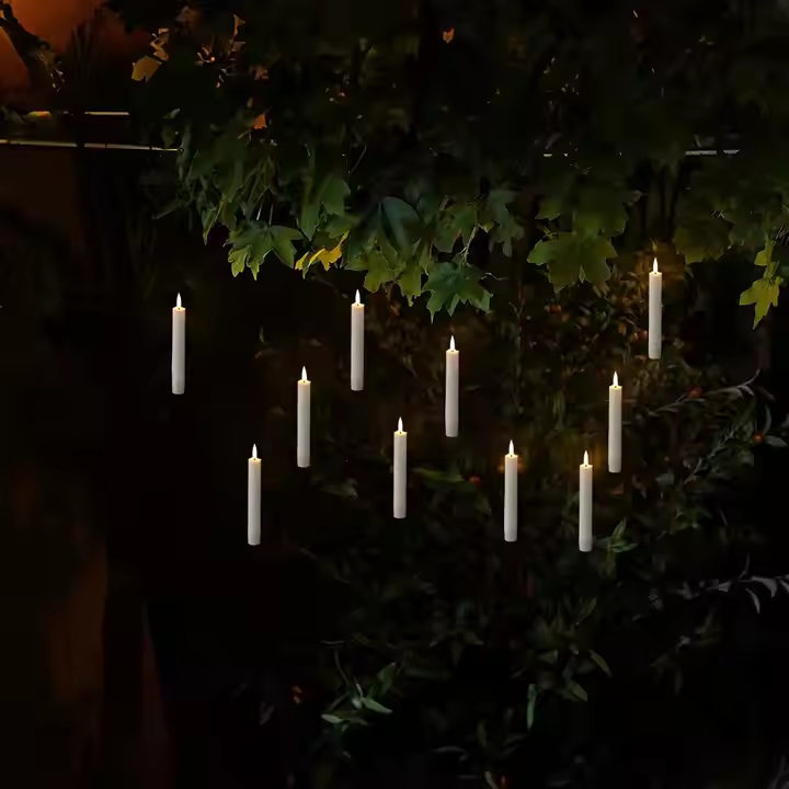 Ledsen™ FloatingCandles: Drijvende LED Kaarsen Met Toverstok Afstandsbediening