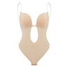 Icone™ SeamlessBodysuit: Laag Snit Naadloos Bodypak Shapewear