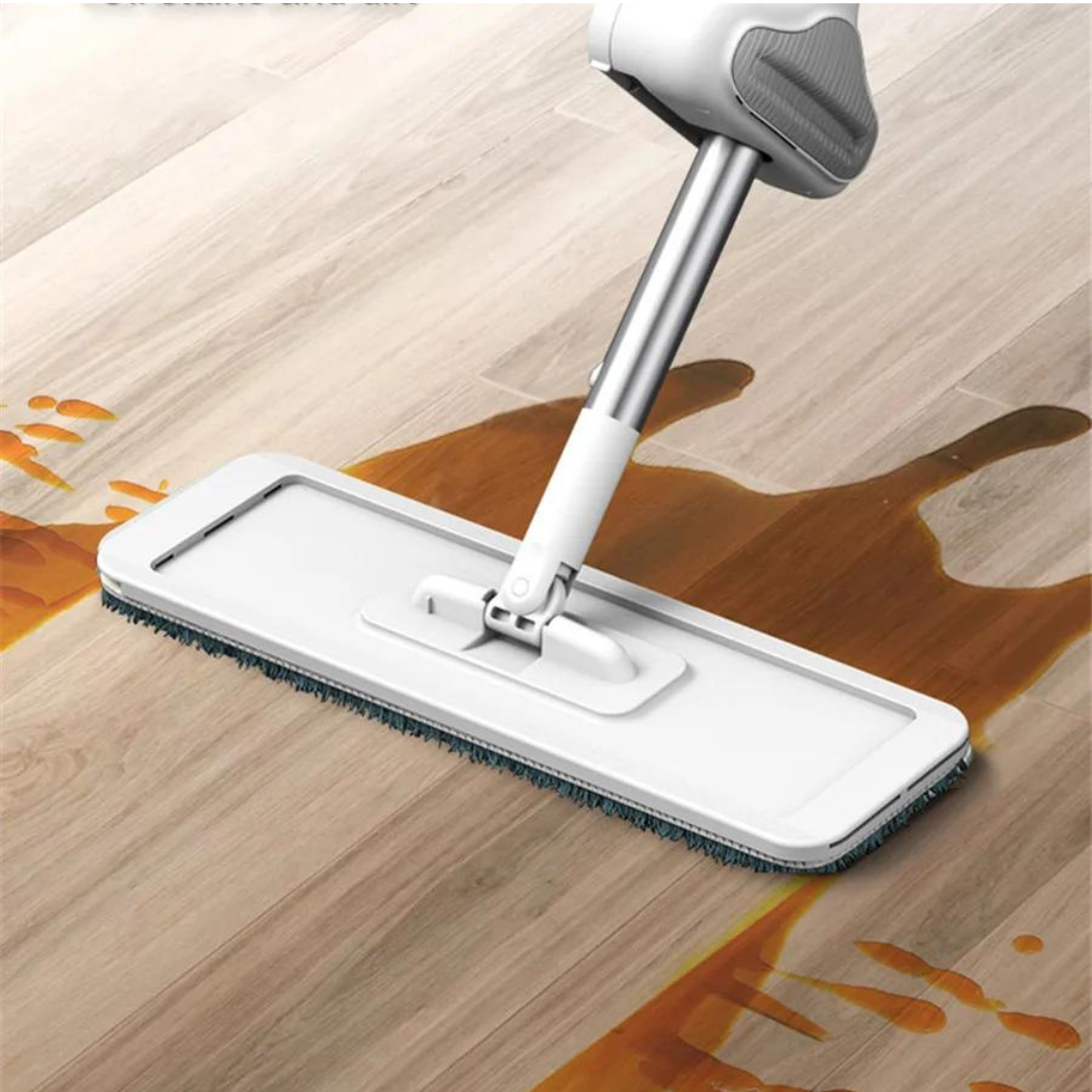 Cleaner Pro° FlatMop: Zelf Wassende Mop + 5 Gratis Mop Sponzen