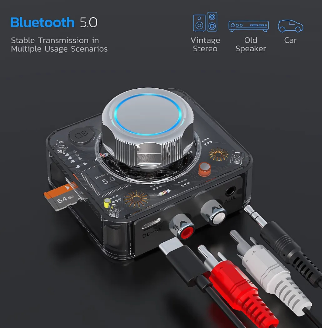 BluetoothReceiver - Draadloze Bluetooth 5.0  Audio RCA-Ontvanger