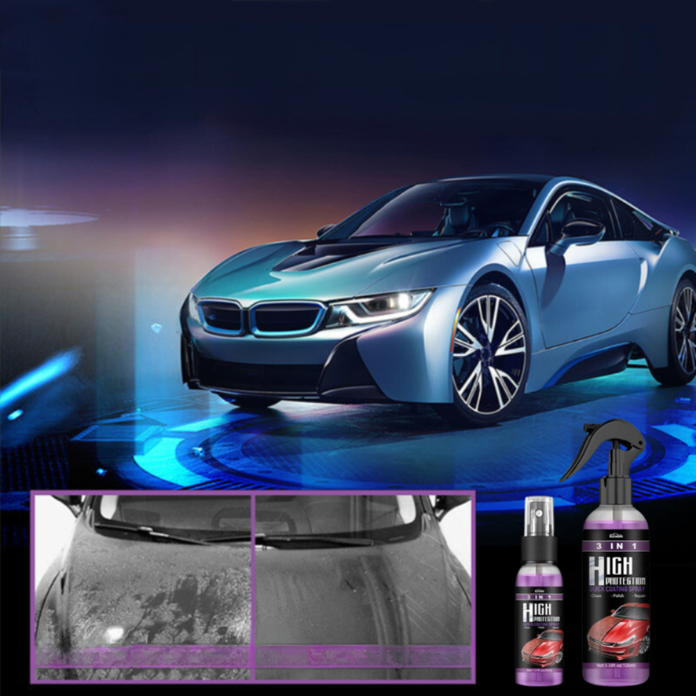 CarSpray: 3 In 1 Snelle Auto Coating Spray