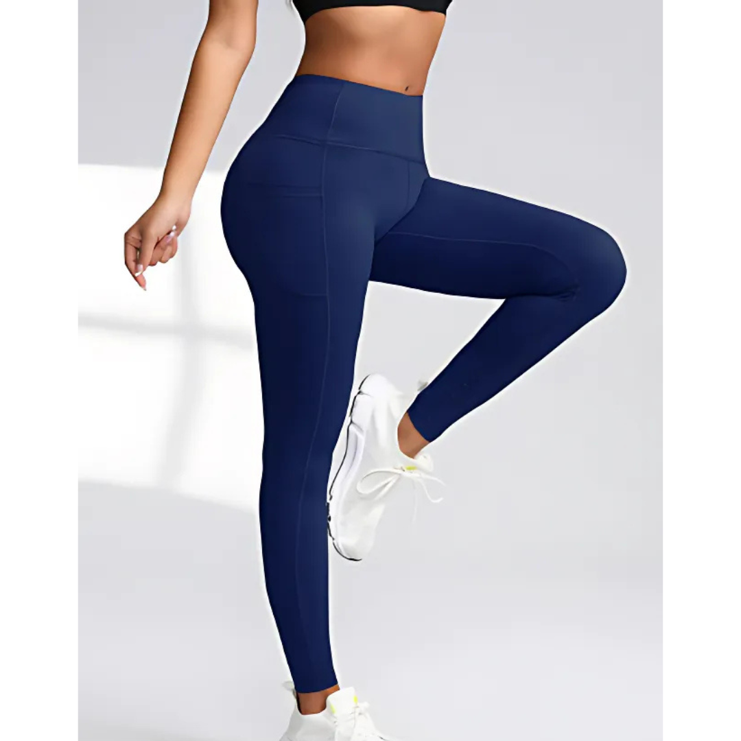 Icone™ TrainingLeggings: Hooggesloten Buik Controle Sculpting Legging