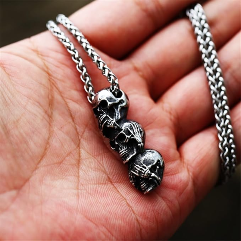 Jewelance™ SkullNecklace: Schedel Halsketting Voor Heren En Vrouwen