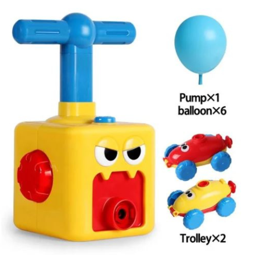 Kletshuts™ BalloonCar - Ballon Launcher Auto Speelgoed Set