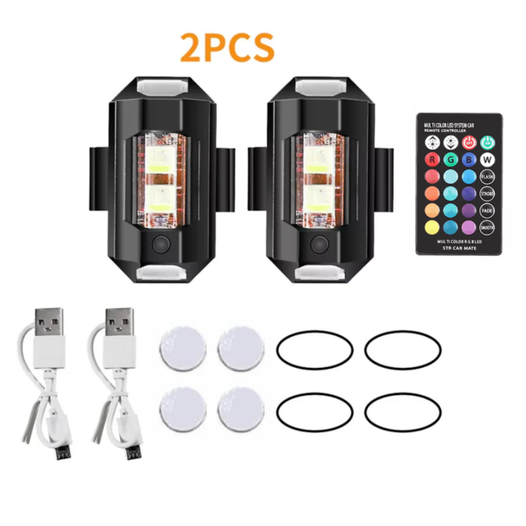 Ledsen™ AutoLights 1+1 GRATIS: Multifunctioneel Flits LED Auto Lichten