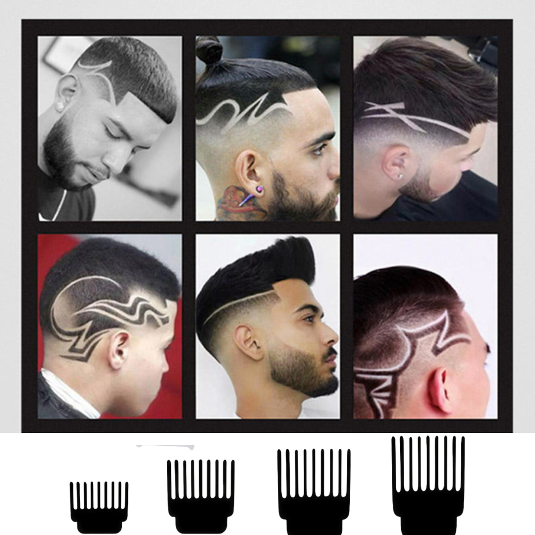 Rose® HairClipper: Digitaal LCD Scheerapparaat Professioneel Haar Trimmer