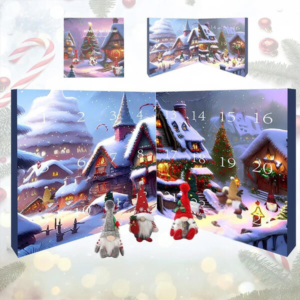 GnomeCalendar - 2024 Holloween Aftellen En Kerst Adventskalender