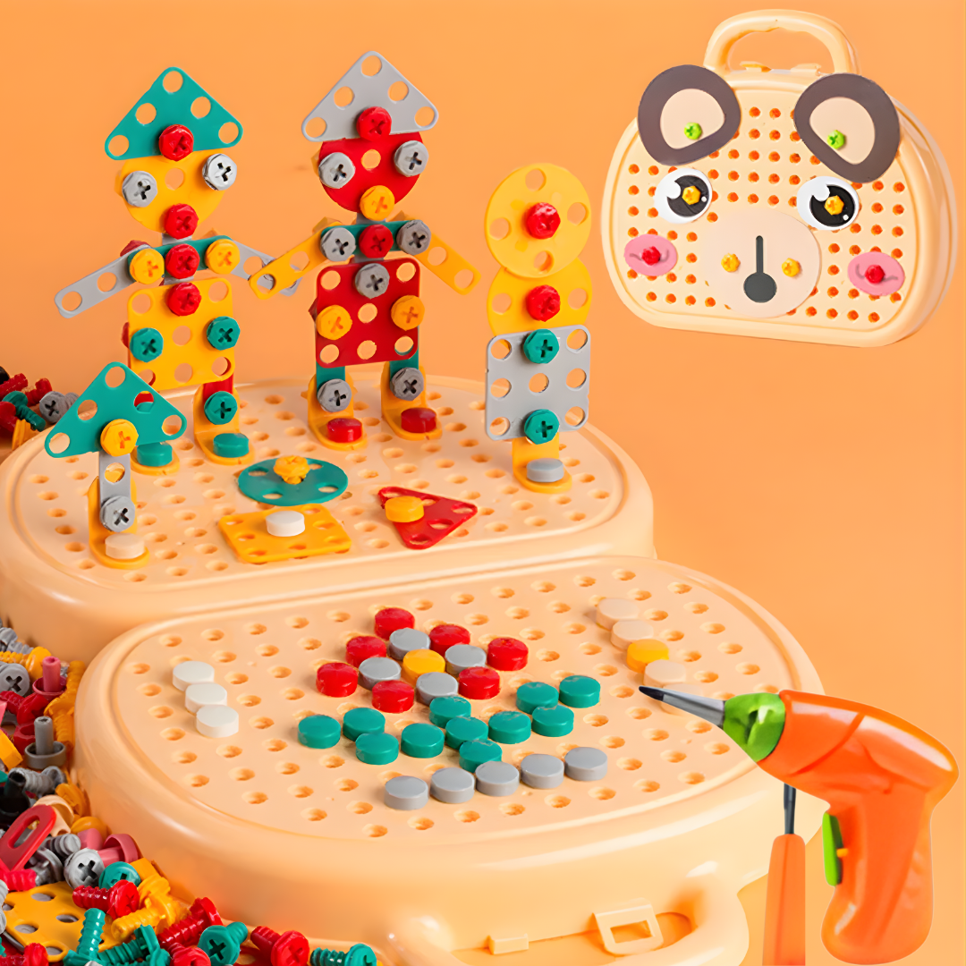 Kletshuts™ Toolbox -  Creativiteit Gereedschapskist Speelgoed