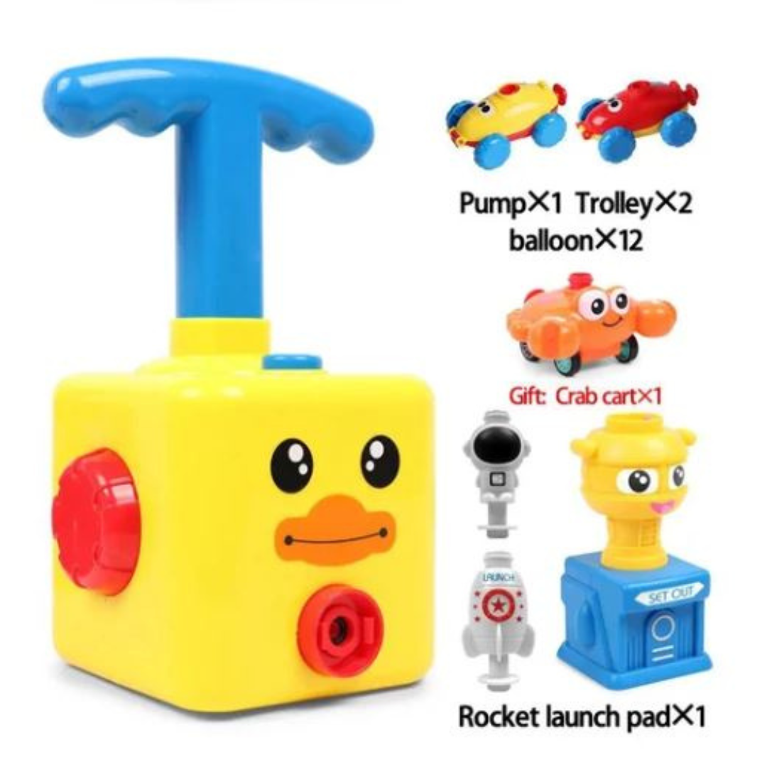 Kletshuts™ BalloonCar - Ballon Launcher Auto Speelgoed Set