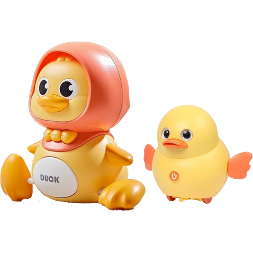 Kletshuts™ WalkingDuck: Interactief Schattig Lopen Eend Baby Speelgoed