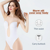 Icone™ SeamlessBodysuit: Laag Snit Naadloos Bodypak Shapewear