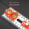 DrillRuler - 2 in 1 Boor Positionering Liniaal