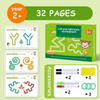 Kletshuts™ ActivityBook: Overtrekken En Tekenen Educatief Herbruikbaar Werkboek