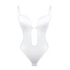 Icone™ SeamlessBodysuit: Laag Snit Naadloos Bodypak Shapewear