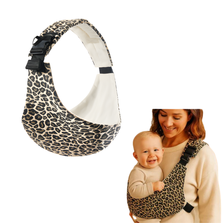 Kletshuts™ BabySling: Verstelbaar Baby Draagdoek Draagzak