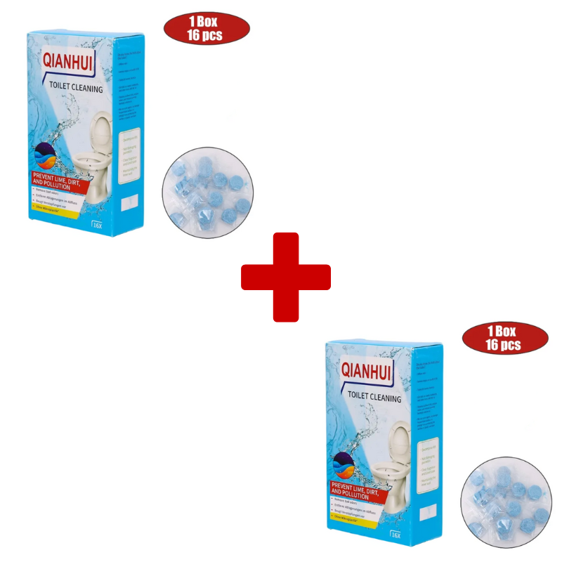 Cleaner Pro° TabletCleaner 1+1 GRATIS: Ultiem Toilet Schoonmaken Tablet Oplossing