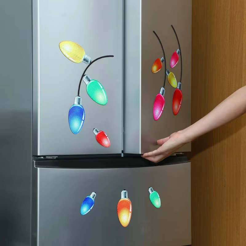 BulbMagnet - Kerst Reflecterende Bulb Magneten