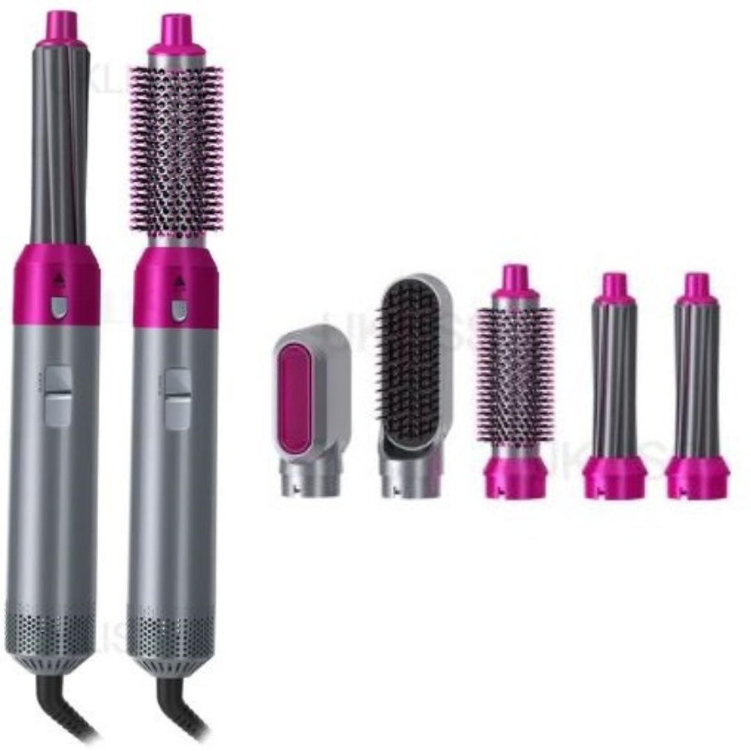 Rose® HairStyler -5 in 1 Professionele Haarstyler Borstelset