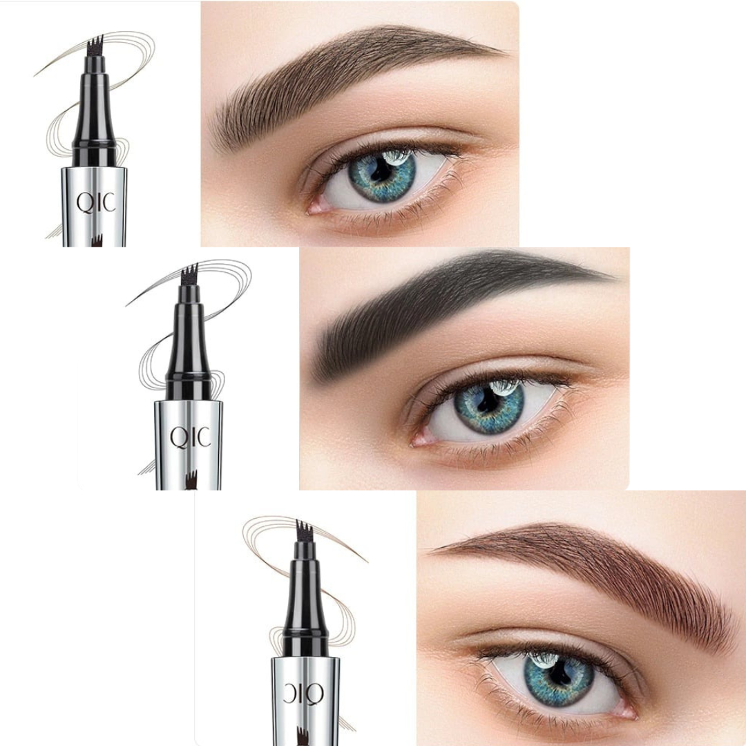 EyebrowPen 1+1 GRATIS: 3D Waterdichte Microblading Wenkbrauw Pen