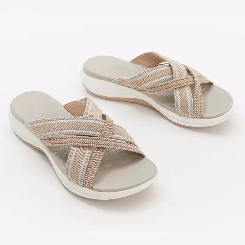 Happy™ OrthoSlippers: Elegante Orthopedisch Pantoffels