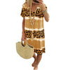 Icone™ LeopardDress: Dames Luipaard Print Jurk