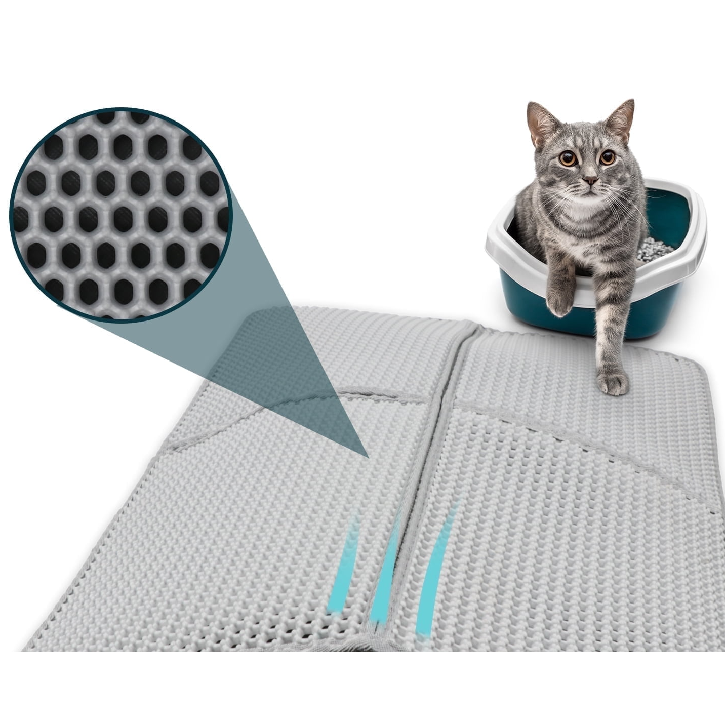 Catfri® LitterMat: Hygiënisch Kat Nest Mat
