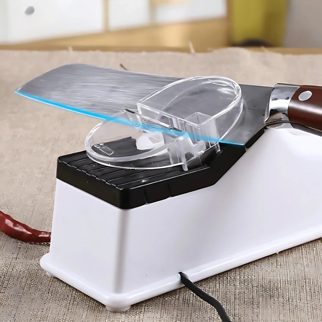 Globetrek° ElectricSharpener: Multifunctionele Elektrische Messenslijper