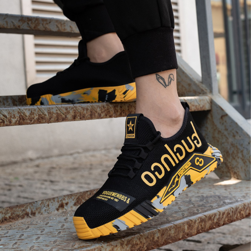 Happy™ AeroShoes: Lichtgewicht Ademende Veiligheidsschoenen