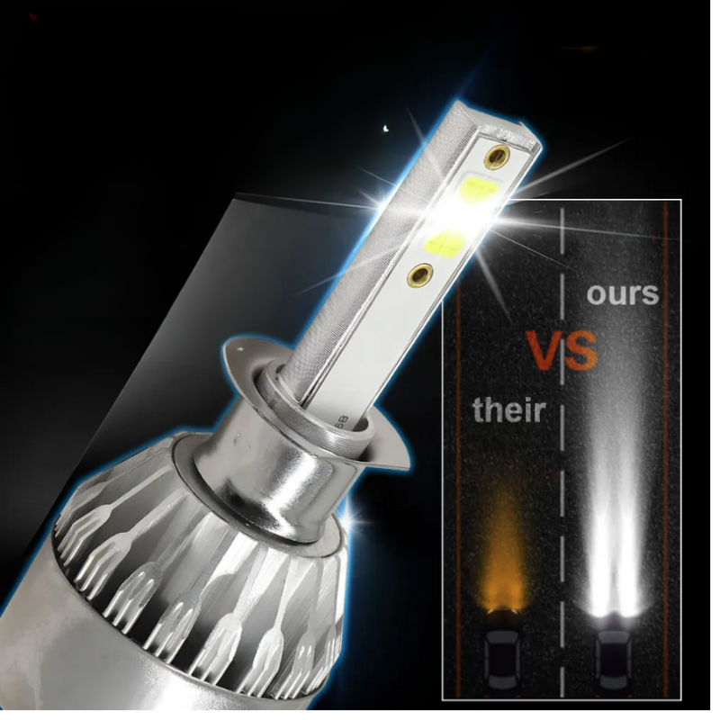 Ledsen™ HeadlightPro 1+1 GRATIS: Hoge Prestaties LED Auto Koplampen